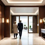 Home 19 미니멀 럭셔리 제품의 고객 서비스 접근법 - **Prompt: The Art of the First Impression**
"A sophisticated, tastefully designed luxury boutiqu...
